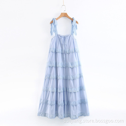 Women's New Wrinkled Skirt Fairy Dress